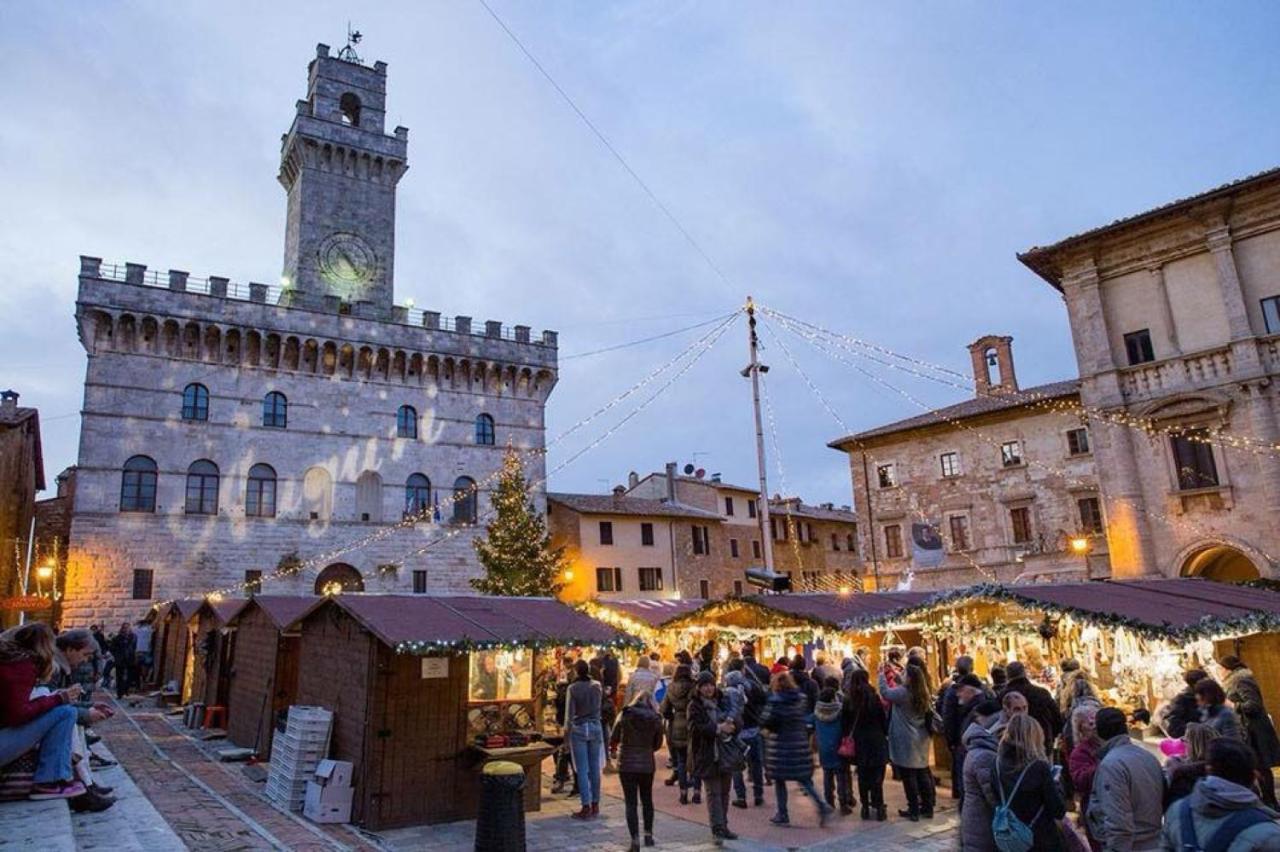 Il Loggione,Montepulciano Esperienza Toscana, 150 Mt Da Piazza Grande Esterno foto